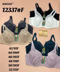 Biustonosz F Damskie, size 42/95-52/115, paczka 6szt, 1 kolor