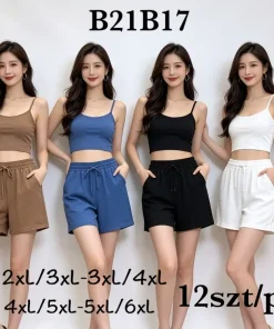 Spodenki DAMSKI ,size 2/3-5/6xl,paczka 12szt,mix kolor