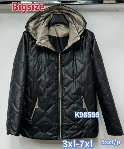 Kurtki Damskie,size 3-7xl,paczka 5szt, 1kolor