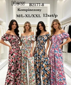 Kombinezony DAMSKI ,size m/l-xl/2xl,paczka 10szt,mix kolor