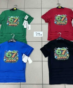 Bluzki DZIECIĘCA ,size 4-14lat,paczka 6szt,1kolor