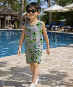 Komplety DZIECIĘCA, Size 3-8lat, paczka 5szt, 1 kolor