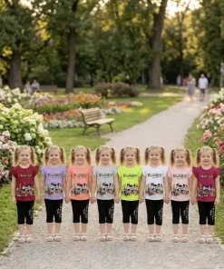 Komplety DZIECIĘCA, Size 4-8lat, paczka 4szt, 1 kolor