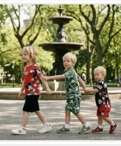 Komplety DZIECIĘCA, Size 3-8lat, paczka 5szt, 1 kolor