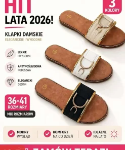 Klapki DAMSKIE (36-41, 12par) (Sao chép)