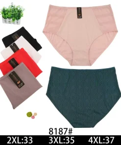 Majtki Damskie, Size 3xll-5xl, paczka 24szt, mix kolor (Sao chép)