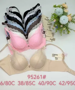 Biustonosz C Damskie,Size 36/80-42/95, paczka 6szt, 1 kolor