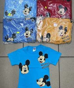 Bluzki DZIECIĘCA, Size 1-5lat, paczka 5szt, 1 kolor