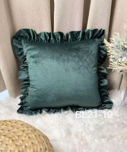 Welvet falbankami poszewki 40*40cm Paczka:10szt / 1kolory (Sao chép)
