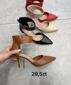 Buty Sandaly na Obcasie DAMSKIE (36-41, 12par) (Sao chép)