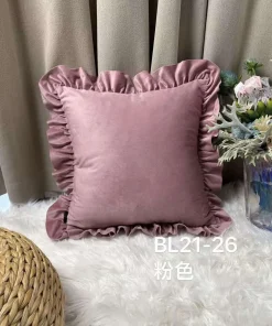Welvet falbankami poszewki 40*40cm Paczka:10szt / 1kolory (Sao chép)