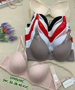 Biustonosz C Damskie, Size 34-42, paczka 6szt, 1 kolor