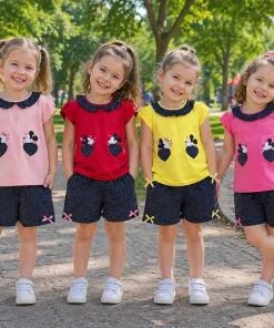 Komplety DZIECIĘCA, Size 6-24AY, paczka 4szt, 1 kolor