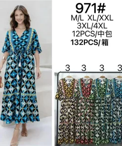 Sukienki damskie , Size m/l-3xl/4xl,paczka 12szt, mix kolor (Sao chép)