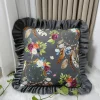 Welvet falbankami poszewki 40*40cm Paczka:10szt / 1kolory (Sao chép)