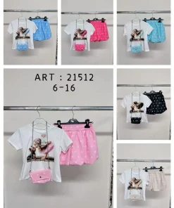 Komplety DZIECIĘCA,size 6-16 lat,paczka 6szt,1kolor