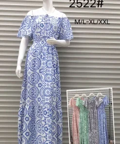 Sukienki Damskie, size m-xl, paczka 12szt, mix kolor