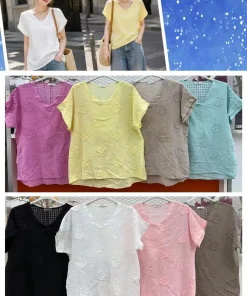 Bluzki damskie , Size uni,paczka 6szt, mix kolor (Sao chép)