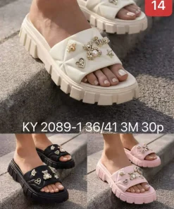 Klapki DAMSKIE (36-41, 30par)