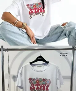 Bluzki damskie, Size uni,paczka 6szt,mix kolor (Sao chép)