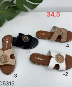 Klapki DAMSKIE (36-41, 12par)