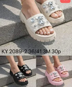 Klapki DAMSKIE (36-41, 30par)