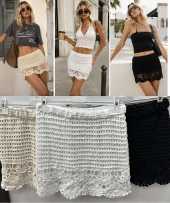 Spódnica krótka Damskie,Size uni, paczka 6szt, mix kolor