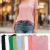 Bluzki damskie polskie , Size uni ,paczka 6szt, mix kolor (Sao chép)