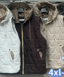 Kamizelki Damskie,size 4-8xl,paczka 5szt, 1kolor