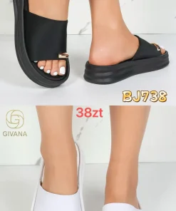 Sandaly na Obcasie DAMSKIE (36-41, 12par)