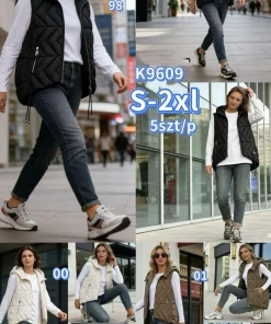 Kamizelki Damskie,size s-2xl,paczka 5szt, 1kolor