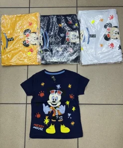 Bluzki DZIECIĘCA, Size 2-8lat, paczka 4szt, 1 kolor