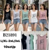Bluzki damskie ,size l/xl-2/3xl,paczka 10szt,mix kolor (Sao chép)