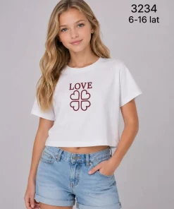 Bluzki DZIECIĘCA, Size 6-16lat,paczka 6szt ,1 kolor