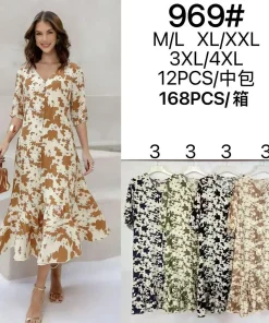 Sukienki damskie , Size m/l-xl/2xl,paczka 12szt, mix kolor (Sao chép)