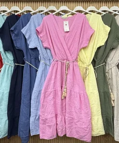 Sukienki DAMSKA WŁOSKA, Size uni ,paczka 6szt mix kolor (Sao chép)