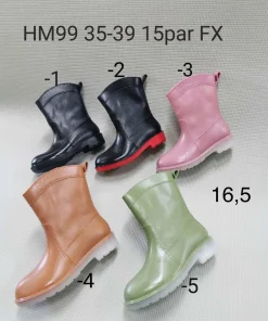 Buty Kalosze DAMSKIE (35-39, 15par)