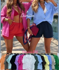 Koszule damskie,size uni,paczka 6szt, mix kolor