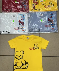 Bluzki DZIECIĘCA, Size 3-6lat, paczka 4szt, 1 kolor