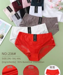 Majtki Damskie,Size 2xl-4xl, paczka 24szt, mix kolor