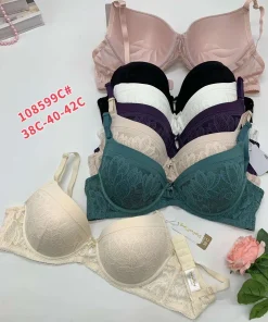 Biustonosz C Damskie, Size 38-42, paczka 6szt, 1 kolor