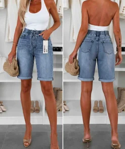 Spodenki jeansowe damskie,size 38-48,paczka 10szt ,1kolor
