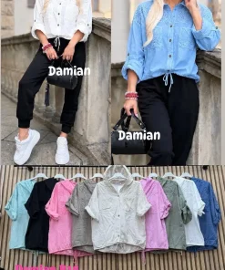 Koszule damskie,size uni,paczka 6szt, mix kolor
