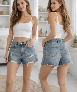 Spodenki jeansowe damskie, Size xs-xl,paczka 10zt, 1kolor (Sao chép)
