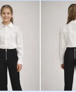 Koszule DZIECIĘCA, Size 9-12lat, paczka 4szt, 1 kolor