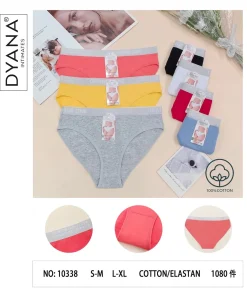 Majtki Damskie, size s/m-l/xl, paczka 24szt, mix kolor