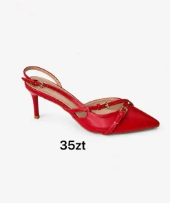 Sandaly na Obcasie DAMSKIE (36-41, 12par)