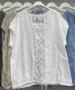 Bluzki DAMSKA WŁOSKA, Size uni ,paczka 6szt mix kolor (Sao chép)
