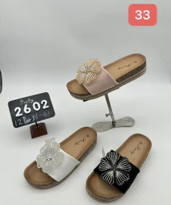 Klapki DAMSKIE (36- 41, 12par)