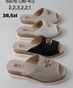 Klapki DAMSKIE (36- 41, 12par)